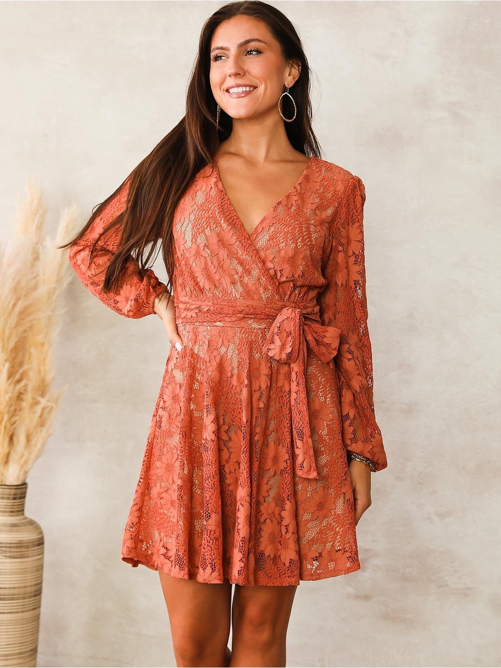 Willow & Root All Over Lace Mini Dress Cottage Twee Vibes